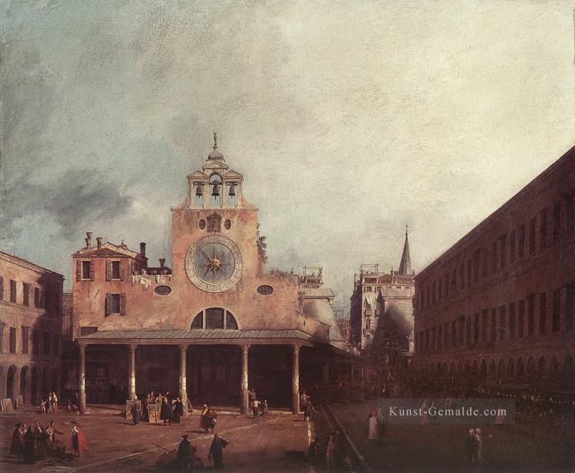 San Giacomo Di Rialto Canaletto Ölgemälde